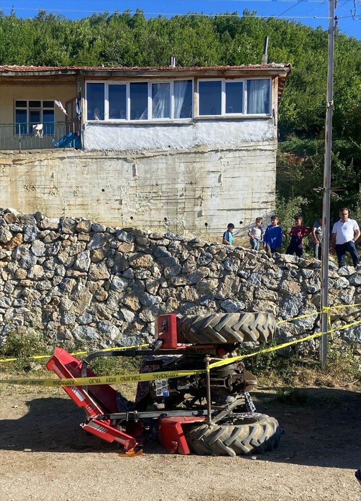 Tokat'ta traktör kazası: 1 çocuk öldü, 1 çocuk yaralandı