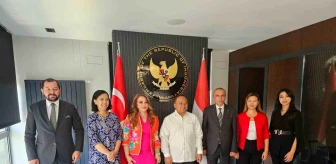 ASATUF Heyeti Endonezya Büyükelçiliği'ni Ziyaret Etti
