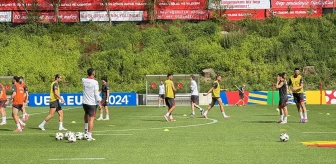 A Milli Takım, Avusturya maçı için hazırlıklarını sürdürdü