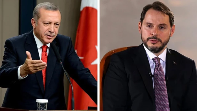 President Erdogan and his son-in-law Berat Albayrak in the same frame after a long time.