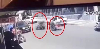 Diyarbakır'da sepetli motosikletlerin kafa kafaya çarpışması sonucu 3 kişi yaralandı