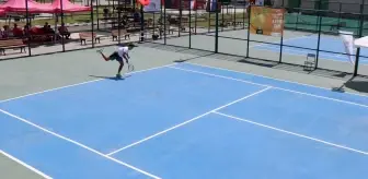 Iğdır'da düzenlenen Alagöz Holding 4. Kayısı Cup Tenis Turnuvası tamamlandı