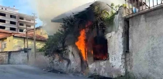 Kırıkkale'de Tek Katlı Evde Yangın Çıktı