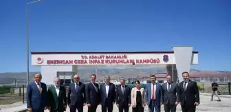 TBMM İnsan Hakları İnceleme Komisyonu Erzincan'da Ceza İnfaz Kurumunu İnceledi