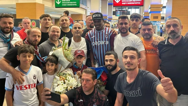 Anthony Nwakaeme arrived in Trabzon.