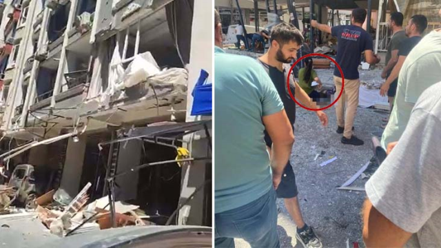 3 people lost their lives in a natural gas explosion that occurred on the ground floor of an apartment building in Izmir Torbalı