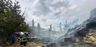 Sivas'ta 1000 Balya Saman Yangını