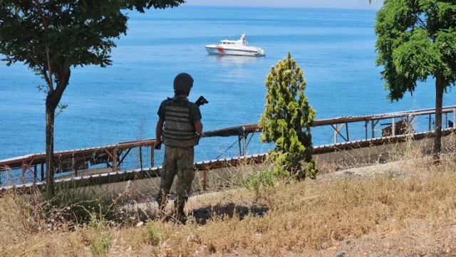 Mine alarm in Zonguldak! Sea entries are prohibited, SAS commandos are in the area.