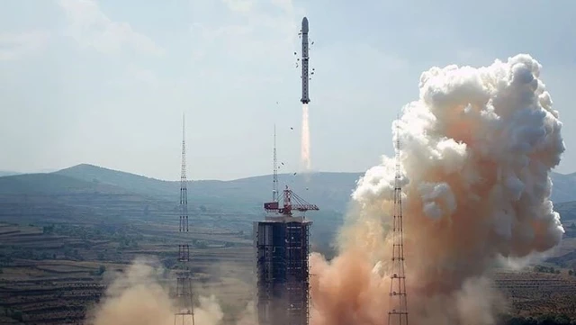 The rocket test in China ended badly.