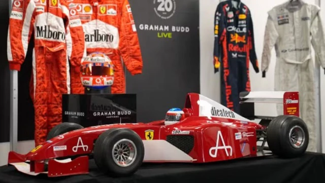 The world's most expensive remote-controlled car is going up for sale at an F1 auction with a price tag of £200,000.
