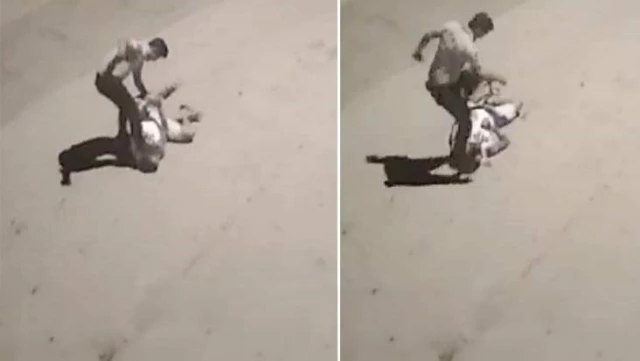 Security guard kills the resident he was arguing with! Murder moment captured on camera.
