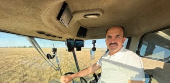 Konya'da Saraçoğlu Tarımsal Üretim ve Ar-Ge Kampüsü'nde Buğday Hasadı Yapıldı