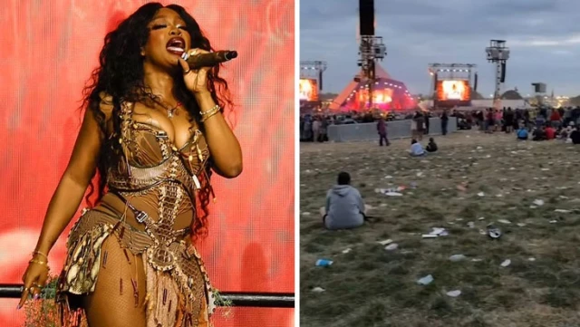 The audience rushed to the game! Famous singer SZA performed a concert in an empty space.