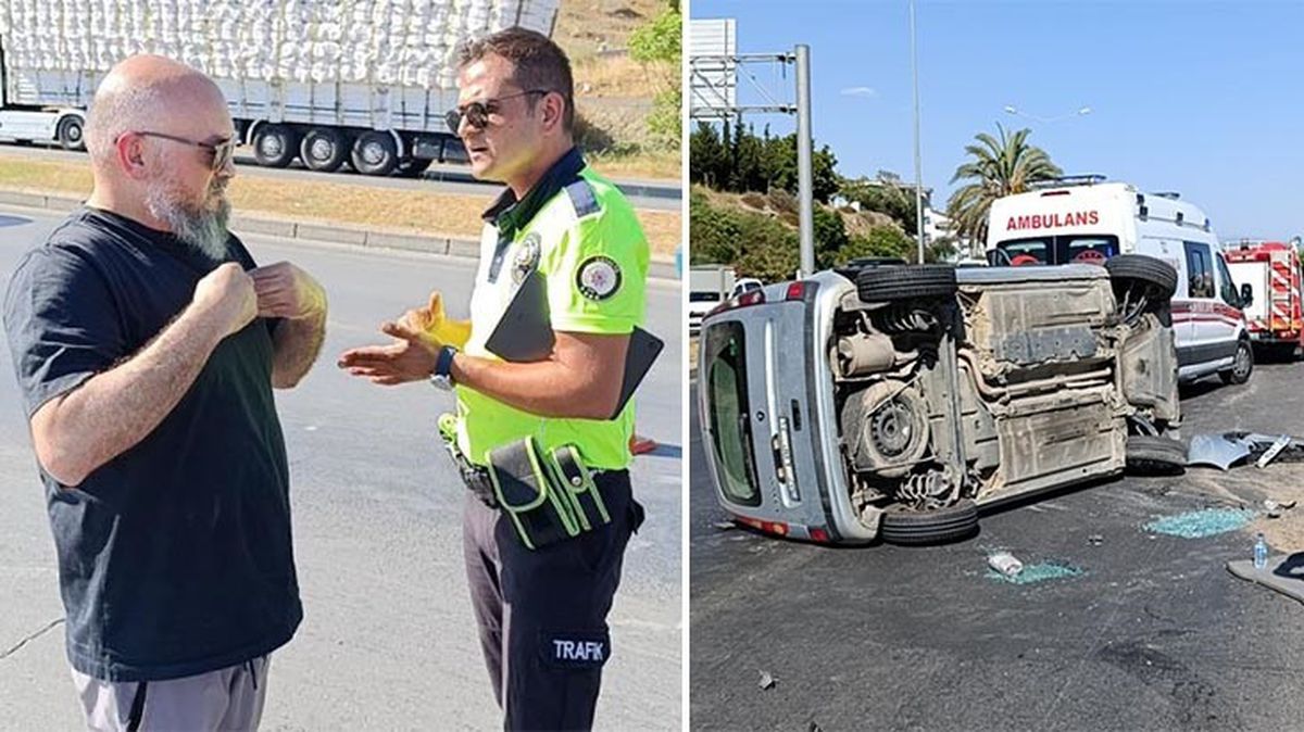 'Bana çarptı' dedi, çarpan kendisi çıktı! Sürücünün yalanını güvenlik kamerası ortaya çıkardı