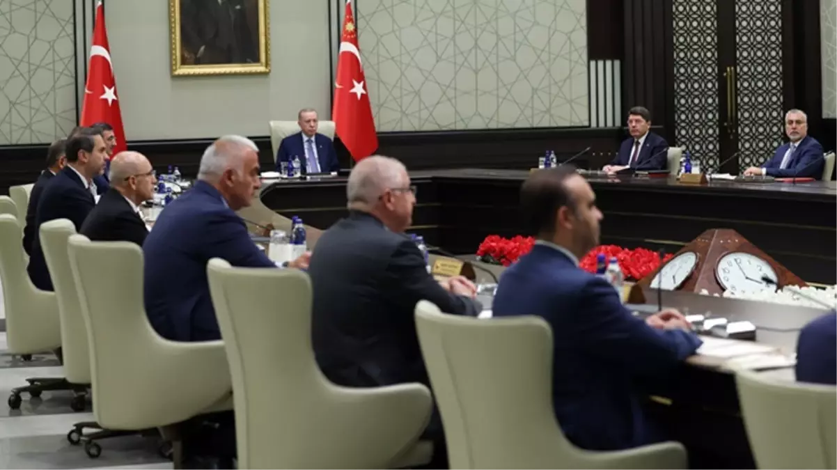 Kabine Erdoğan başkanlığında toplandı