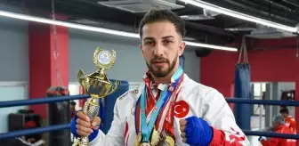 Milli Kick Boksçu Muhammed İslam Oğraş, Dünya Şampiyonluğu İçin Antrenman Yapıyor