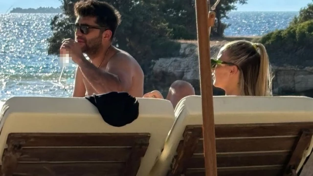Surprise encounter: Doğukan Güngör was spotted on vacation with Aleyna Kalaycıoğlu.