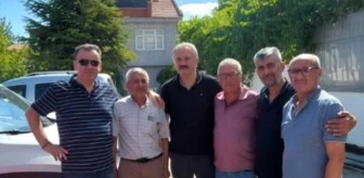 Kütahya'da 38 Yıl Sonra Bir Araya Gelen Asker Arkadaşları
