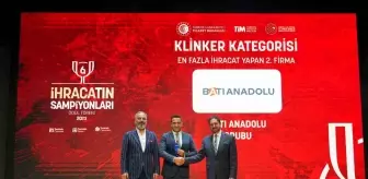 Batı Anadolu Grubu, 2023 İhracat Şampiyonları Ödül Töreninde Başarı Elde Etti