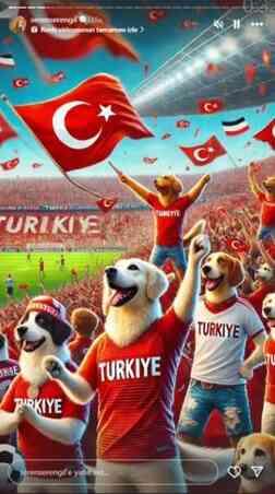 Seren Serengil milli formalı köpek paylaşımı nedir? Seren Serengil milli formalı köpek paylaşımı nedir?