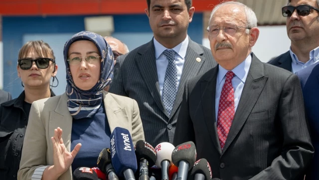 Statement from Ayşe Ateş and Kılıçdaroğlu in front of the court: This set-up will be taken over by them, it will be carried out.