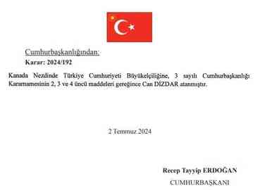 Yeni Kanada Büyükelçisi Can Dizdar kimdir? Can Dizdar hayatı ve biyografisi Yeni Kanada Büyükelçisi Can Dizdar kimdir? Can Dizdar hayatı ve biyografisi