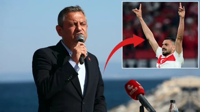 The first comment on Merih Demiral's wolf sign from CHP leader Özel.