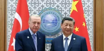 Cumhurbaşkanı Erdoğan, Kazakistan'da Çin ve Belarus liderleriyle görüştü