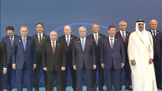 حركة دبلوماسية لشهادة الرئيس أردوغان! قادة العالم يلتقطون صورة عائلية