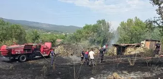 Safranbolu'da çıkan yangın söndürüldü