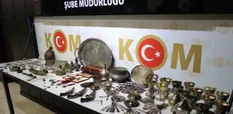 Ankara'da Yapılan Baskında 223 Adet Tarihi Eser Ele Geçirildi