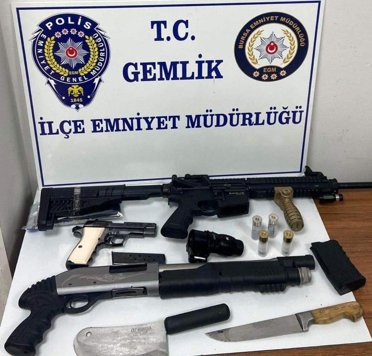 Gemlik İlçe Emniyet Müdürlüğü'nden Başarılı Asayiş Operasyonu