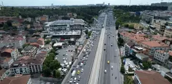 İstanbul Haliç Köprüsü'nde Asfalt Yenileme Çalışmaları