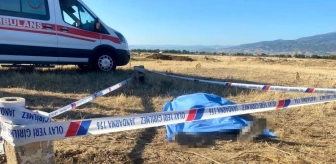 Manisa'nın Alaşehir ilçesinde erkek cesedi bulundu