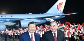 Çin Cumhurbaşkanı Xi Jinping Tacikistan'dan Uğurlandı