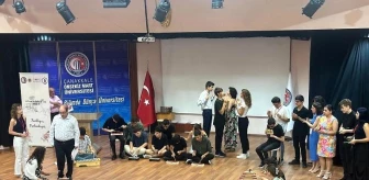ÇOMÜ Otizm ve Müzik Yaz Okulu öğrencileri gala konseri düzenledi