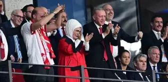 Cumhurbaşkanı Erdoğan, Samet Akaydin'in golüne böyle sevindi