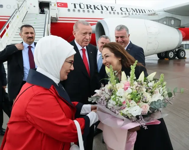 Erdoğan arrived in Berlin to watch the Turkey-Netherlands football match