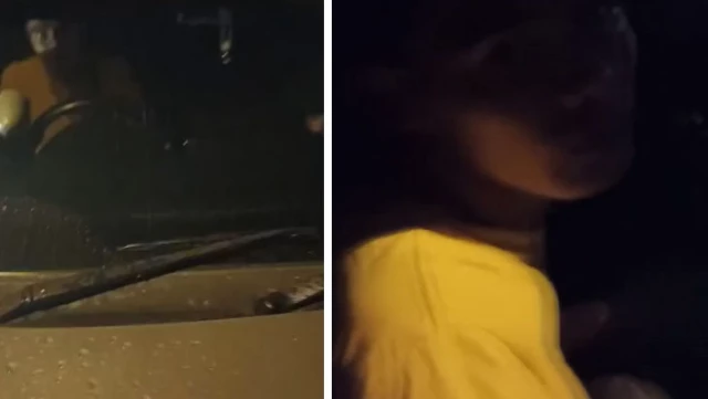 She caught her husband having a relationship in the car: We came together for work.