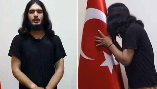 أمن الدولة التركي يلقي القبض على مثير الشغب السوري الذي هاجم العلم التركي.