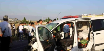 Muş'ta trafik kazası: 1 ölü, 1 ağır yaralı