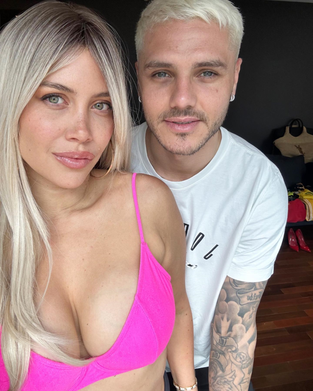 Sınır tanımayan Wanda Nara, Mauro Icardi'yle banyodan çırılçıplak video paylaştı