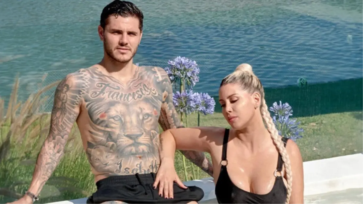 Sınır tanımayan Wanda Nara, Mauro Icardi'yle banyodan çırılçıplak video paylaştı