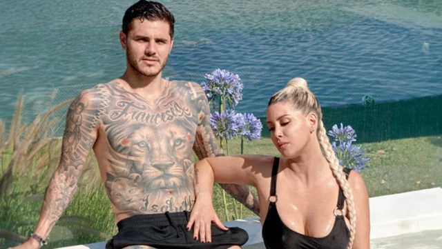 Borderless Wanda Nara shared a video of herself and Mauro Icardi completely naked in the bathroom.
