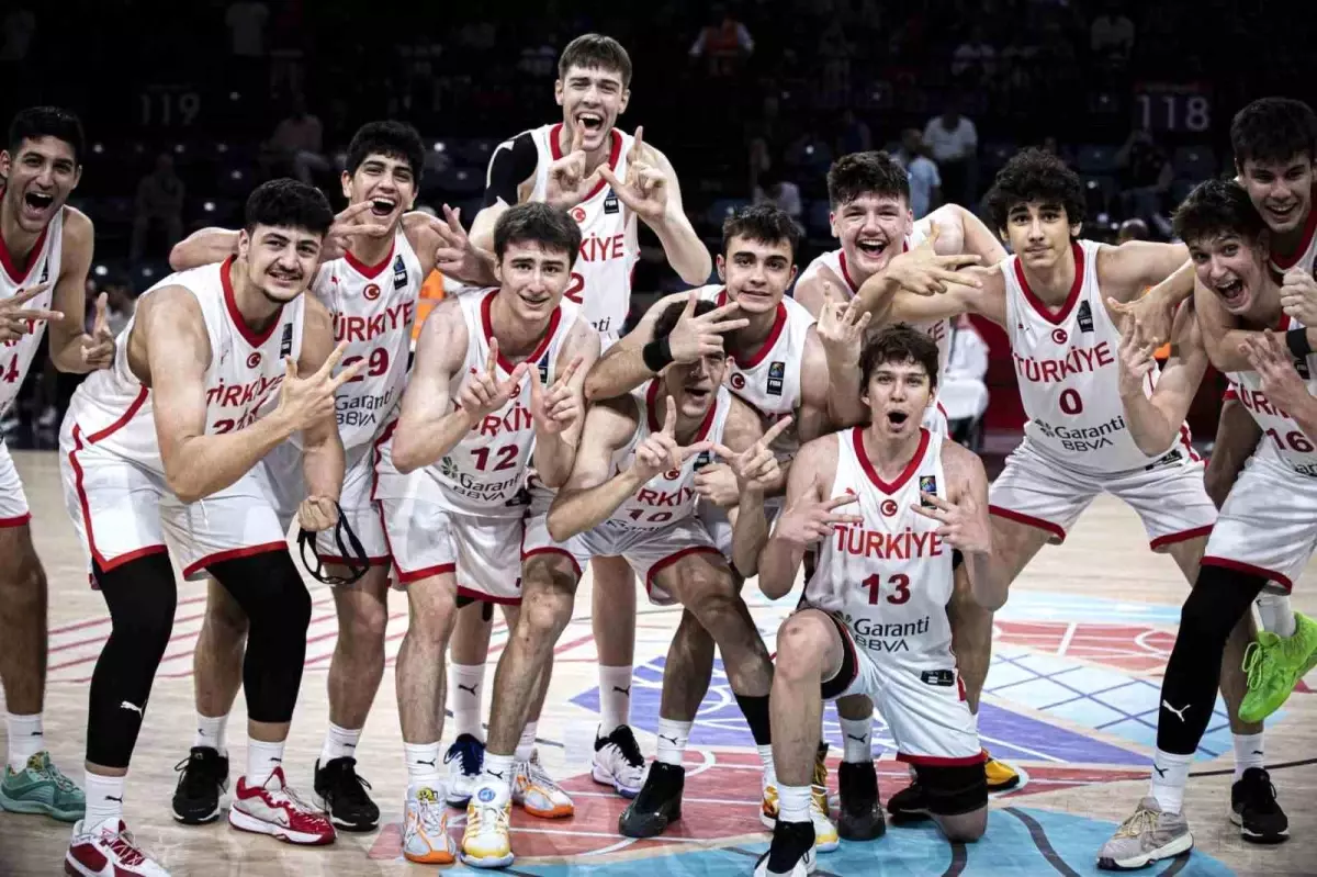 Türkiye U17 Basketbol Takımı, Yeni Zelanda'yı mağlup ederek bronz madalya kazandı
