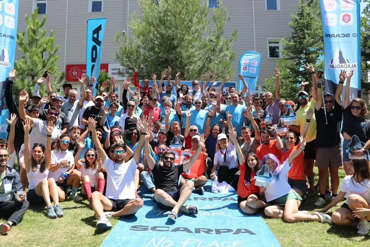 Aladağlar'da Uluslararası Scarpa Aladağlar Epic Trail Dağ Maratonu Sona Erdi