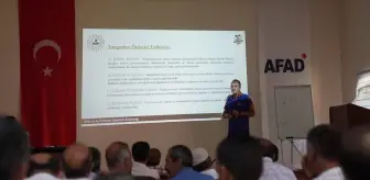 Diyarbakır'da muhtarlara yangınlarla mücadele eğitimi veriliyor