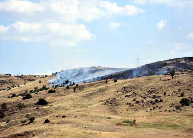 Official of irresponsibility in Kırıkkale! Barbecue fire turned 3 thousand acres of agricultural land into ashes