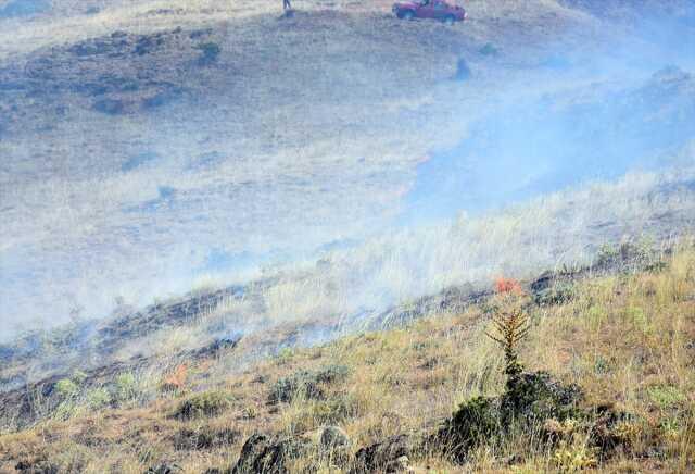 Official of irresponsibility in Kırıkkale! Barbecue fire turned 3 thousand acres of agricultural land into ashes