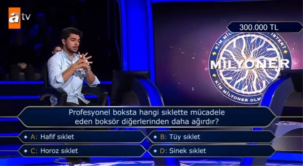 Profesyonel boksta hangi sıklette mücadele eden boksör daha ağırdır? Kim Milyoner Olmak İster 7 Temmuz Sorusu Cevabı Nedir?